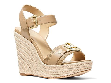 michael kors espadrille wedge sandals